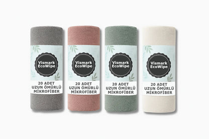Vismark EcoWipe™ Çok Amaçlı Mikrofiber Rulo Havlu