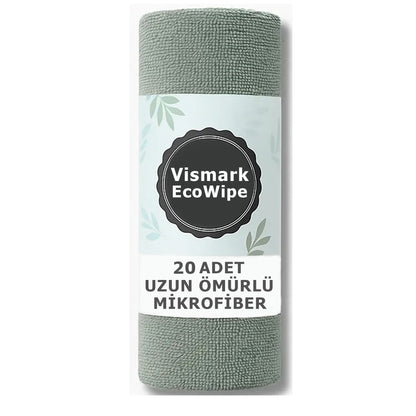 Vismark EcoWipe™ Çok Amaçlı Mikrofiber Rulo Havlu