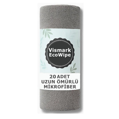 Vismark EcoWipe™ Çok Amaçlı Mikrofiber Rulo Havlu