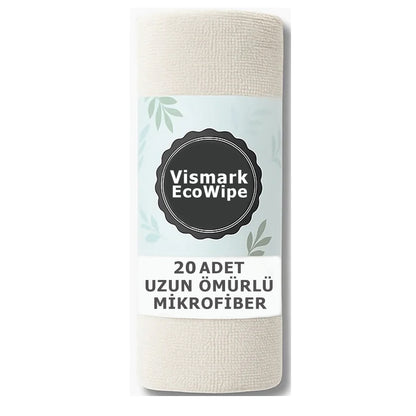 Vismark EcoWipe™ Çok Amaçlı Mikrofiber Rulo Havlu