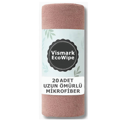 Vismark EcoWipe™ Çok Amaçlı Mikrofiber Rulo Havlu